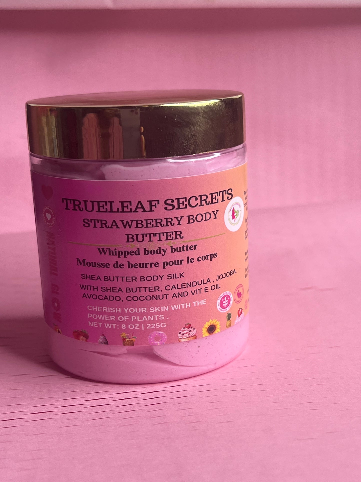 TRUELEAF SECRETS STRAWBERRY BODY BUTTER