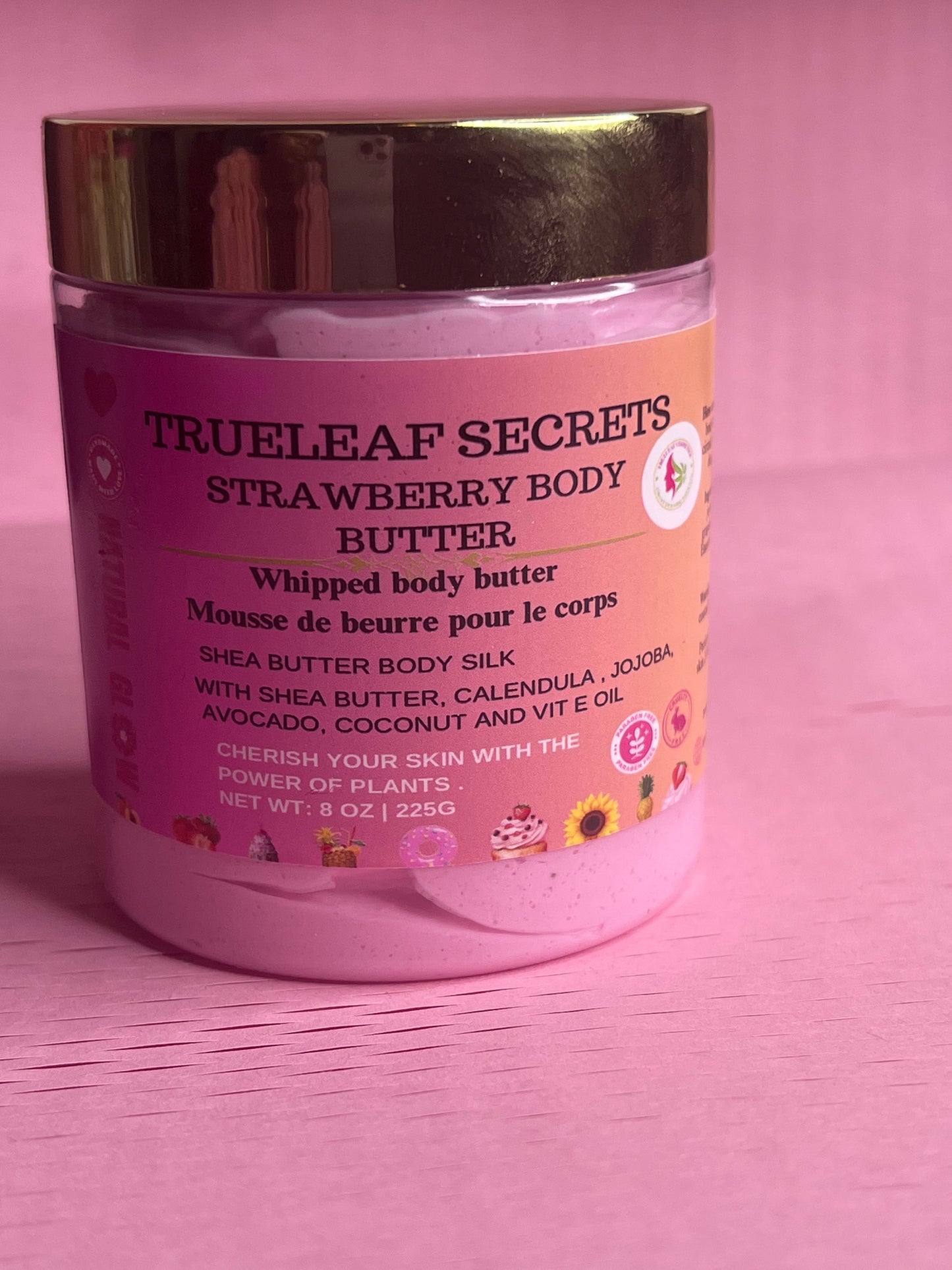 TRUELEAF SECRETS STRAWBERRY BODY BUTTER