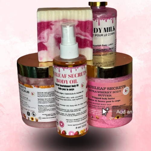 TRUELEAF SECRETS Complete Body Care Bundle