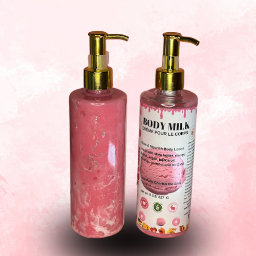 BODY MILK CRÈME POUR LE CORPS Glow & Nourish Body Lotion