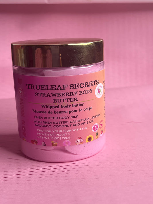TRUELEAF SECRETS STRAWBERRY BODY BUTTER