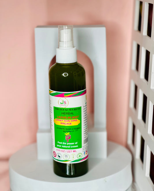 🌿TRUELEAF SECRETS HERBAL LEAVE-IN MIST- 8 OZ